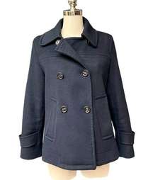 Hunter Short Wool Peacoat