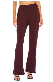 n:Philanthropy Burgundy Reign Ribbed Knit Pant Size XS new