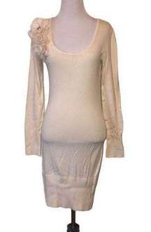 Bisou‎ bisou xs cream sweater dress