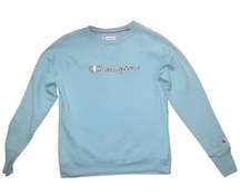 Vintage blue champion crewneck