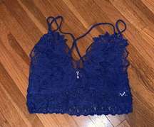 Blue Lace Bralette 