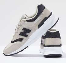 New Balance 997H Suede Low Top Athletic Running Sneakers Timberwolf White US 7