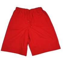 Coral Bay Womens Size S Red Pull On Shorts Elastic Drawstring Waist Pockets