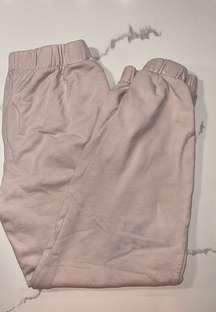 baby pink sweatpants