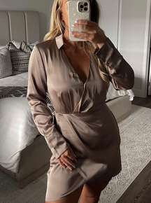 Satin Dress