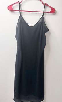 Sheer Black Slip Dress!