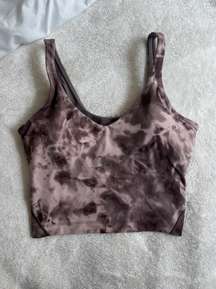 Purple Tie Dye Align Tank