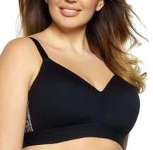 Paramour by Felina black Ariel wireless bra 36DD