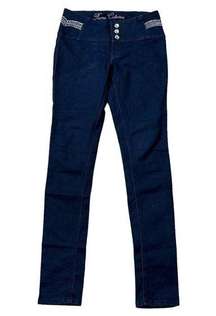 Roma Collective Juniors 7 Dark Wash Skinny Jeans