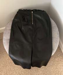 Leather Skirt