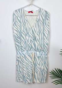 n:philanthropy Royce Romper in Tropical Abstract Slate