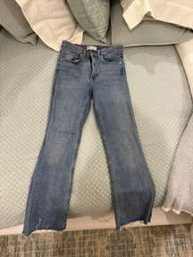 Cropped Flare Jeans