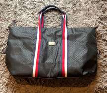 XL black monogram travel bag