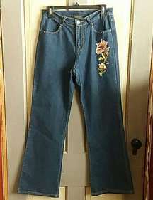 Sage 56 Jeans/ Embroidered