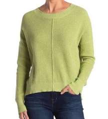 Sweet Romeo Green crew neck women’s sweater