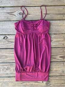 Alyn Page Padded Burgundy Going Out Top