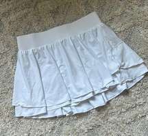 White Tennis Skirt