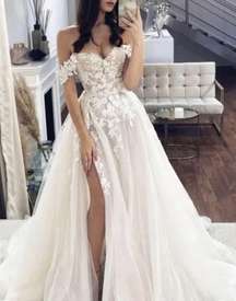 Boho Style Wedding Dress