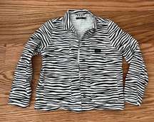 Zebra Denim Jacket