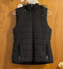 Black Puffer Vest