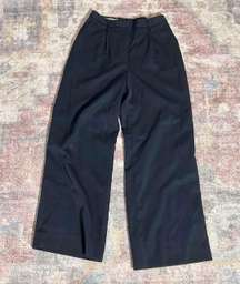 Brooks Brothers Vintage High Rise Fold Pleat Wool Trousers