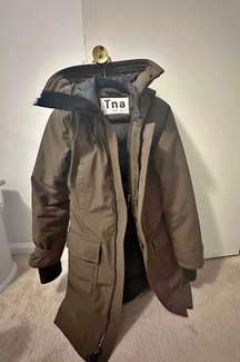 Bancroft Golden By TNA Womens Bancroft Parka Mid Length US