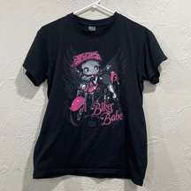 Biker Babe Betty Boop Tee-shirt size medium