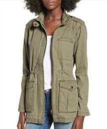 BP Army Green Lightweight Cargo Jacket - size XS