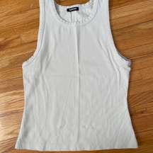 Talentless Off White Tank Top