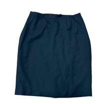 Kasper Skirt black knee length pencil Size 16W NWT Work Wear