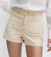 Denim Shorts With Pockets