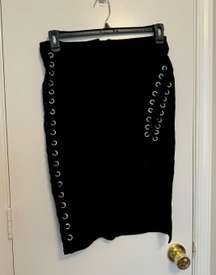 Black Pencil Skirt Size Large