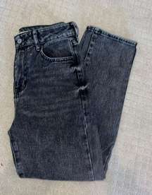 Black Straight Leg Jeans