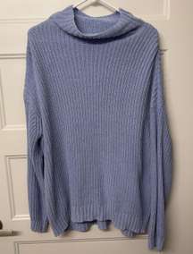 Outfitters Blue Mock Neck Sweater