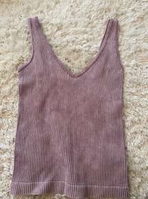 ribbed tank top