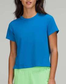 Classic Fit Cotton Blend T-Shirt Poolside