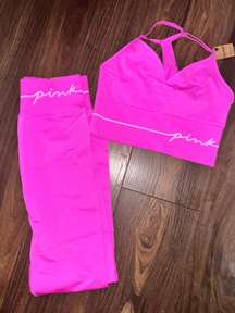 PINK Victoria’s Secret Athletic Leggings & Bralette