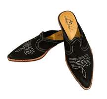 Embroidered Western Style Loafers-sz 6.5