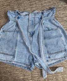 Denim Co High Waisted Shorts Size 6