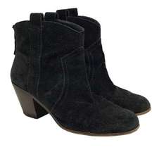 Sam Edelman Black Suede Booties