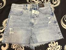 High Rise Mom Shorts