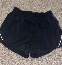 Black athletic shorts 