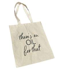 Canvas tote‎ bag there an oil for that essential oil reusable NEW