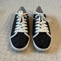 Jack Rogers Lia Glitter Sneakers Sz 7