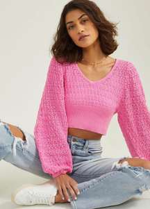 Pink Knit Sweater