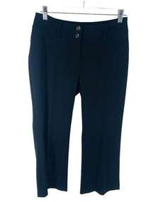 Alfani Women's Straight Pants Work Career Trousers Black 2 Petite 2PS