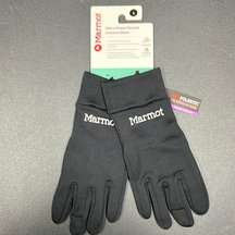 New Marmot power stretch women glove black touchscreen compatible med/large