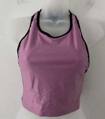 Koral Pink Athletic Sports Unpadded Bra Size S Small NWOT