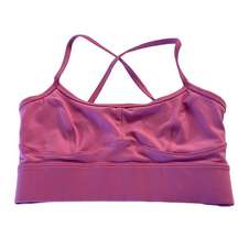 Varley Pink Let's Move Irena Sports Bra Size Women's Small