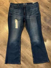 Lee Midrise Bootcut Jeans Size 24 New